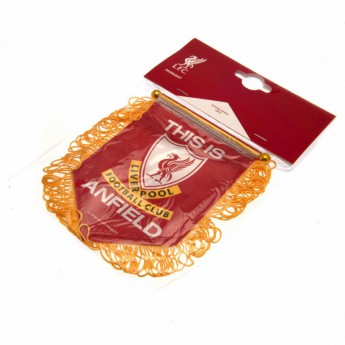 FC Liverpool zastavica Mini Pennant TIA yellow