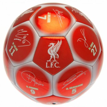 FC Liverpool nogometna lopta Premier League Champions Football Signature RW - size 5