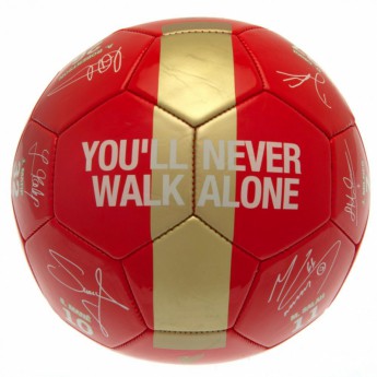 FC Liverpool nogometna lopta Premier League Champions Football Signature RG - size 5