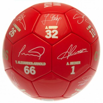 FC Liverpool nogometna lopta Premier League Champions Football Signature RG - size 5