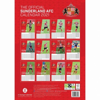 Sunderland kalendar 2021
