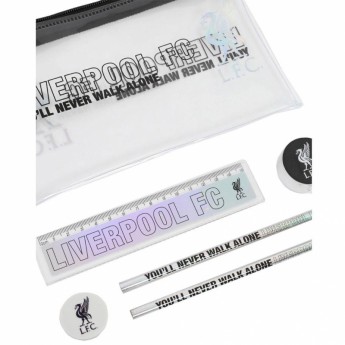 FC Liverpool školski set black and silver Stationery Set