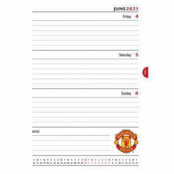 Manchester United dnevnik A5 - 2021