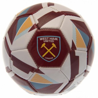West Ham United nogometna mini lopta Skill Ball RX - size 1