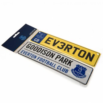 FC Everton set oznaka Window & Fridge Sign Set