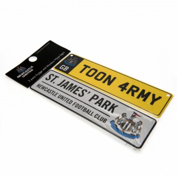 Newcastle United set oznaka Window & Fridge Sign Set