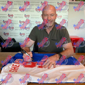 Legende uokvireni dres Shearer 1994-1995 Signed Shirt (Framed)
