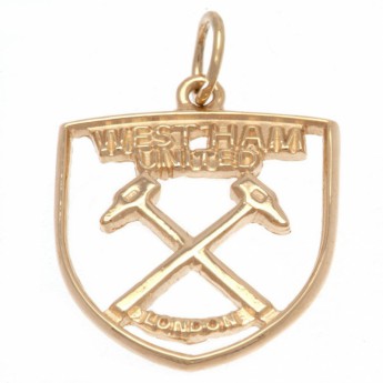 West Ham United zlatni privjesak 9ct Gold Pendant Crest