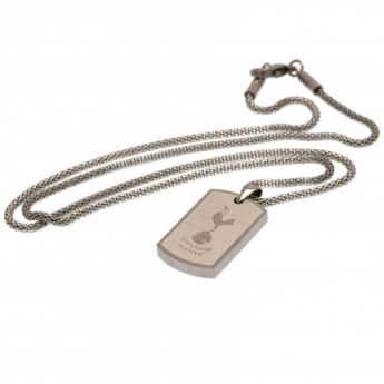 Tottenham Hotspur ogrlica s identifikacijskom pločicom za psa con Dog Tag & Chain