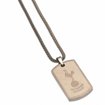 Tottenham Hotspur ogrlica s identifikacijskom pločicom za psa con Dog Tag & Chain