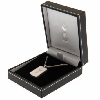 Tottenham Hotspur ogrlica s identifikacijskom pločicom za psa con Dog Tag & Chain