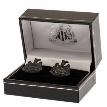 Newcastle United manšete Black IP Cufflinks
