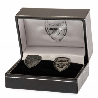FC Arsenal manšete Black IP Cufflinks