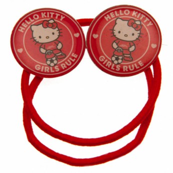 FC Liverpool kopče za kosu i gumice Hello Kitty