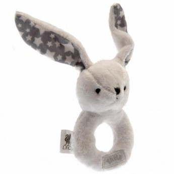 FC Liverpool plišana igračka Baby Rattle Rabbit
