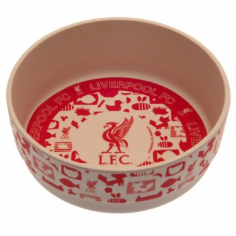 FC Liverpool dječji set za jelo Bamboo 3 pcs