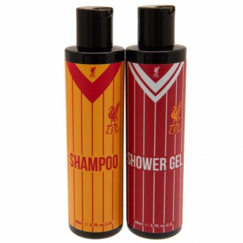 FC Liverpool toaletni set shower gel, shampoo, toothbrush and flannel