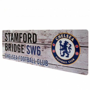 FC Chelsea metalna značka garden sign