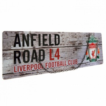 FC Liverpool metalna značka garden sign
