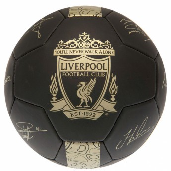 FC Liverpool nogometna lopta Gold phantom signature football