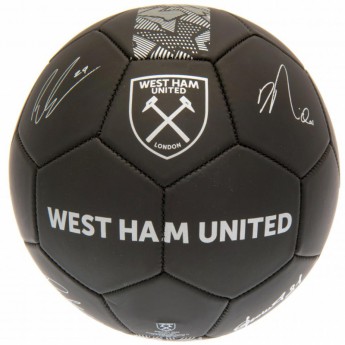 West Ham United nogometna lopta Football signature ph