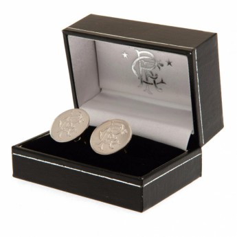 FC Rangers manšete silver plated formed cufflinks