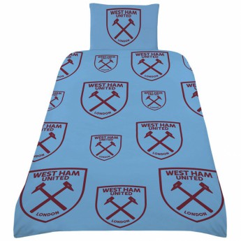 West Ham United posteljina za jedan krevet Single duvet set