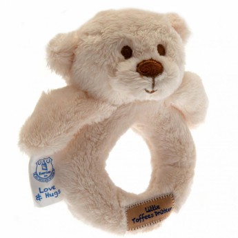 FC Everton plišana zvečka rattle hugs