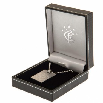 FC Rangers ogrlica s identifikacijskom pločicom za psa dog tag