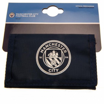 Manchester City najlonski novčanik Nylon wallet black