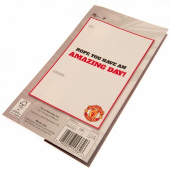 Manchester United čestitke Birthday Card Brother