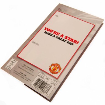 Manchester United čestitke Birthday Card Son