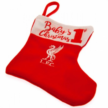 FC Liverpool Božićna čarapa fisrt christmas stocking