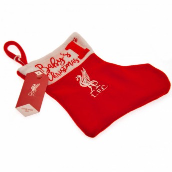 FC Liverpool Božićna čarapa fisrt christmas stocking