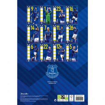 FC Everton kalendar 2022