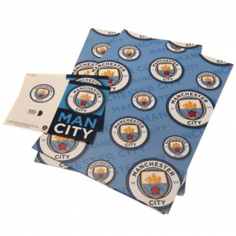 Manchester City papir za pakiranje 2 pcs Gift Wrap