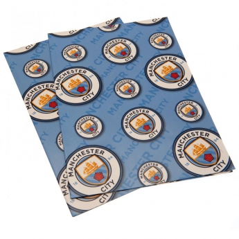 Manchester City papir za pakiranje 2 pcs Gift Wrap