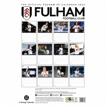 Fulham kalendar 2022