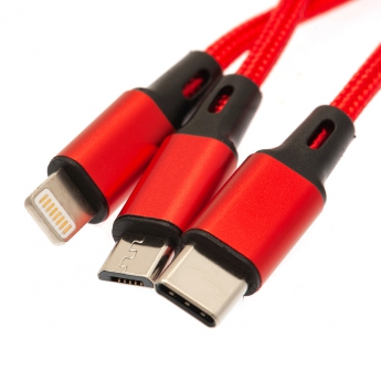 FC Liverpool kabel za punjenje 3 in 1 charging cable