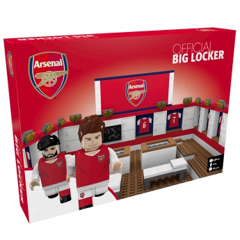 FC Arsenal kocke za slaganje brick changing room large