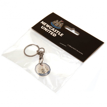 Newcastle United privjesak za ključeve trolley coin keyring