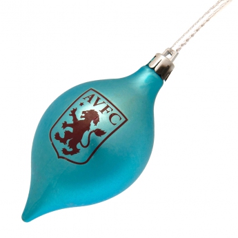 Aston Villa Božićni ukrasi 3pk vintage baubles