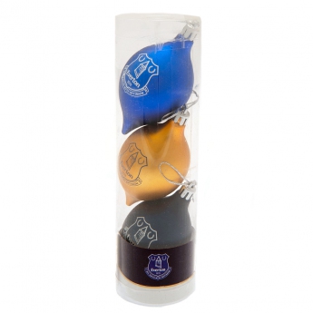 FC Everton Božićni ukrasi 3pk vintage baubles
