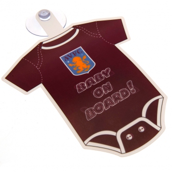 Aston Villa dječji bodi baby on board sign