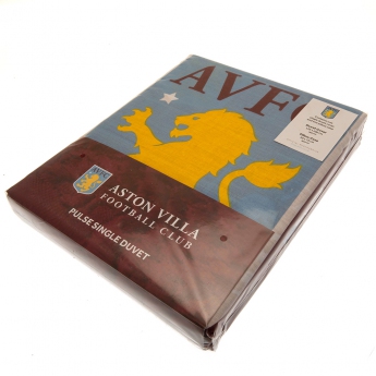 Aston Villa posteljina za jedan krevet single duvet set pl