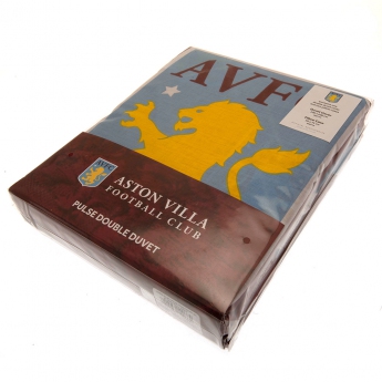 Aston Villa posteljina za bračni krevet double duvet set pl