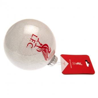 FC Liverpool Božićni ukrasi giant glitter bauble