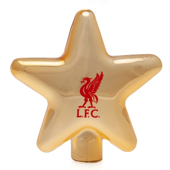 FC Liverpool Božićni ukrasi gold tree topper