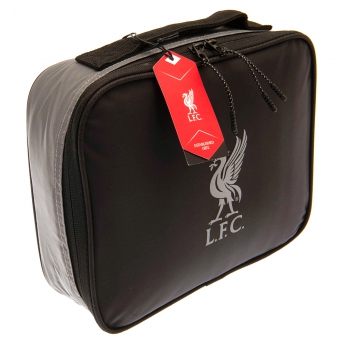 FC Liverpool torba za užinu black and silver lunch bag