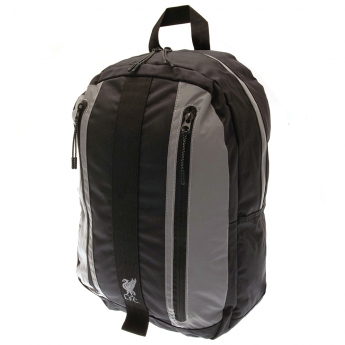 FC Liverpool ruksak black silver backpack